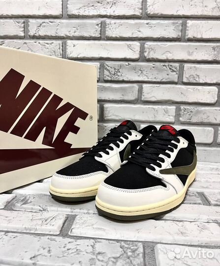 Кроссовки Nike Air Jordan 1 Low x Travis Scott