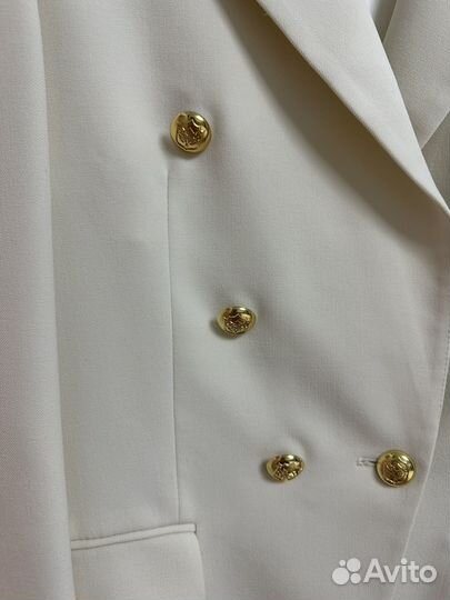 Пиджак белый zara