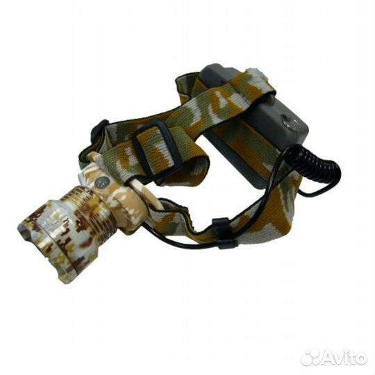 Фонарь налобный аккумуляторный Патриот