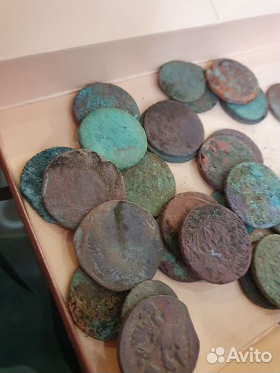 Старинные монеты.Копанина