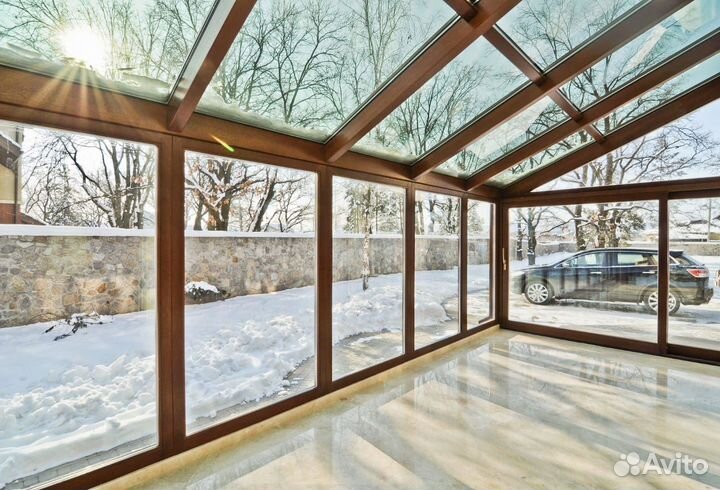 Остекление веранд / Остекление террас