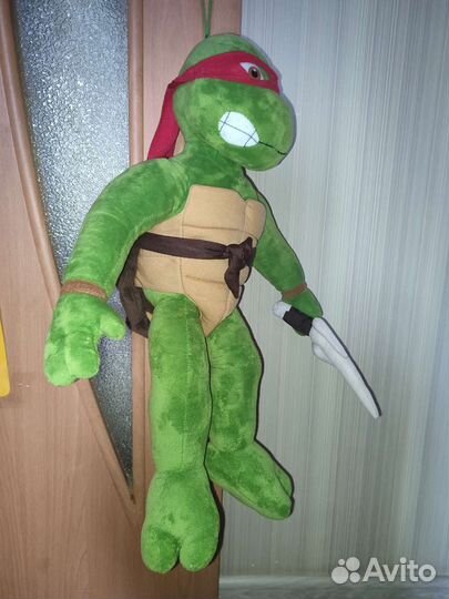 Черепашка-ниндзя мягкая игрушка