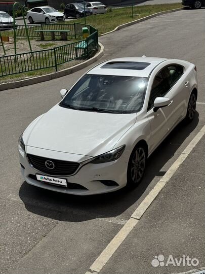 Mazda 6 2.5 AT, 2016, 106 000 км