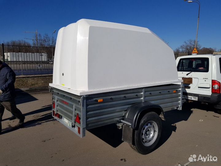 Прицеп с крышкой мзса 817701.016 Н1540мм OFF-road