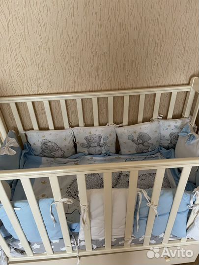 Бортики в кроватку