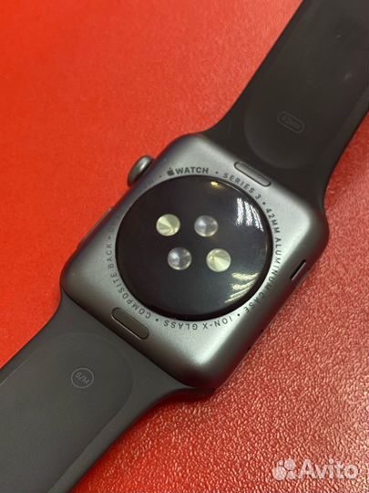 Умные часы Apple Watch Series 3 (42mm) акб 85 иш1