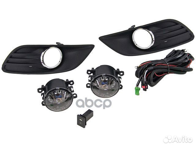 08- focus фара противотум Л+П (комплект) С