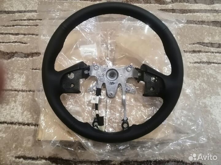 Новый кожаный руль Kia Rio с обогревом