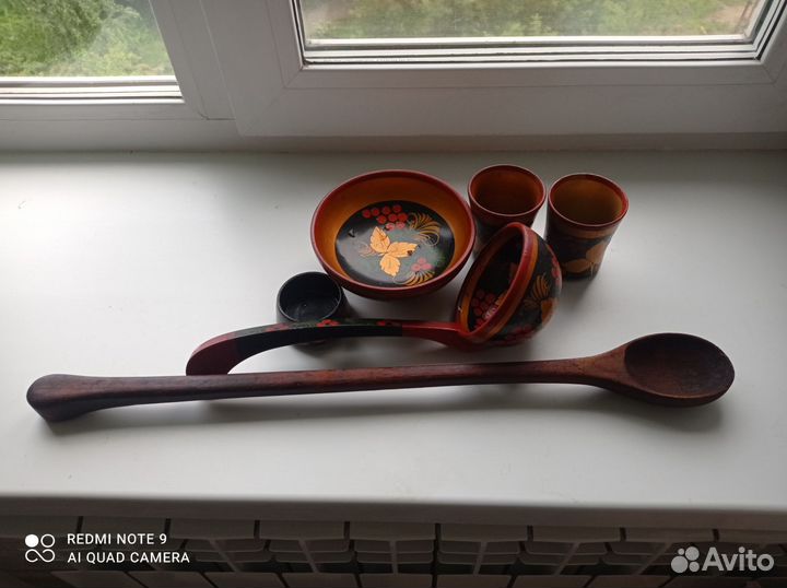 Посуда деревянная