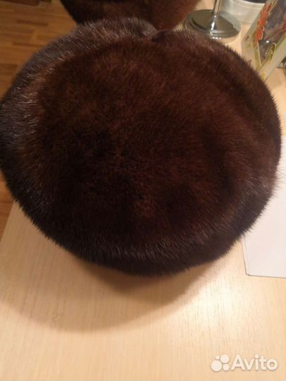 Берет и шапка норковые
