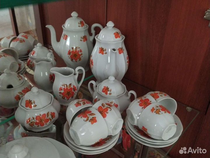 Кофейный сервиз. Чешский фарфор