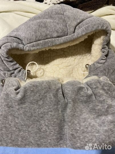 Конверт одеяло на выписку зима