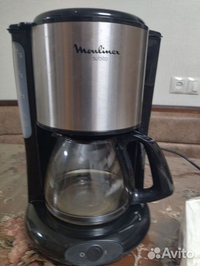 Кофеварка капельная moulinex