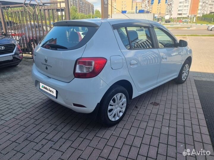 Renault Sandero 1.6 МТ, 2018, 69 500 км