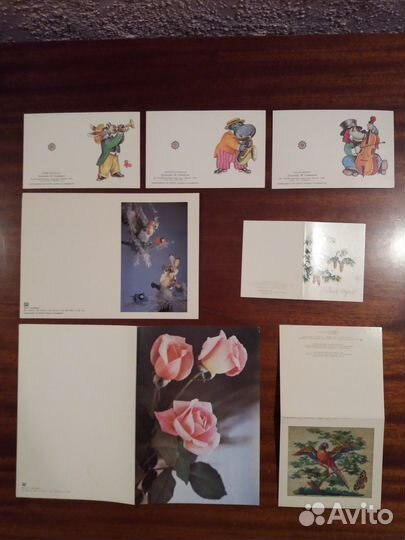 Открытки СССР (чистые)