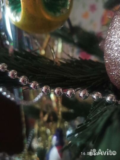 Ёлка из пвх пушистая, 210 см. СССР