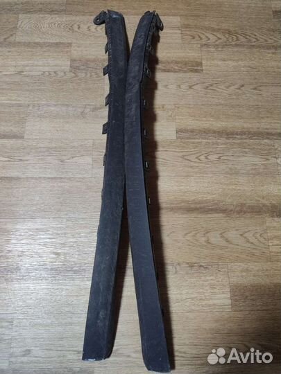 Губа/юбка/спойлер переднего бампера opel corsa d