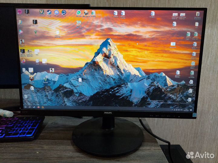 Монитор Philips 221V8А 01 21.5дюйма