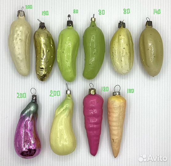 Елочные игрушки СССР