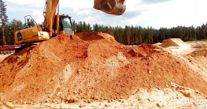 Песок карьерный