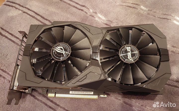 Б/у видеокарта asus strix GTX 1050 Ti 4 Гб