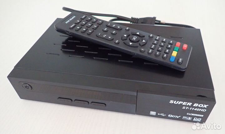 Hdtv ресивер ST1140HD DVB-S2/T2/C эфир/каб/спутн