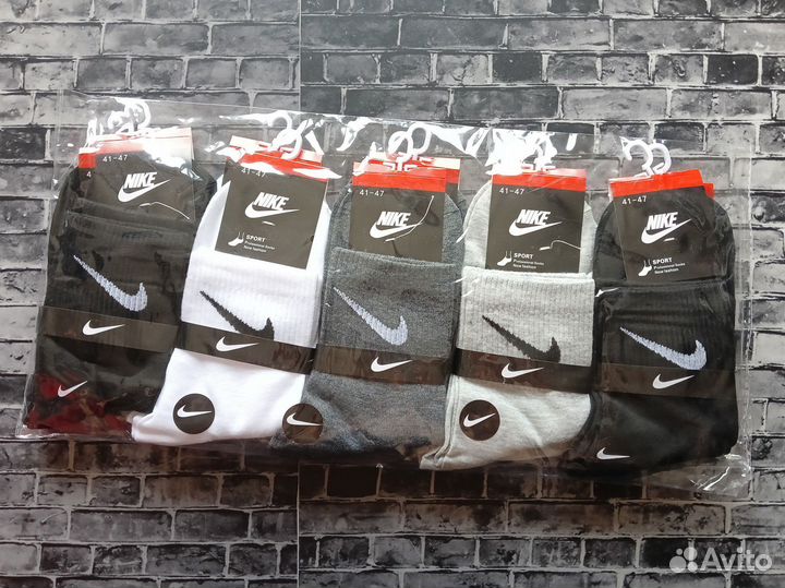 Носки Nike Adidas Reebok Lacoste