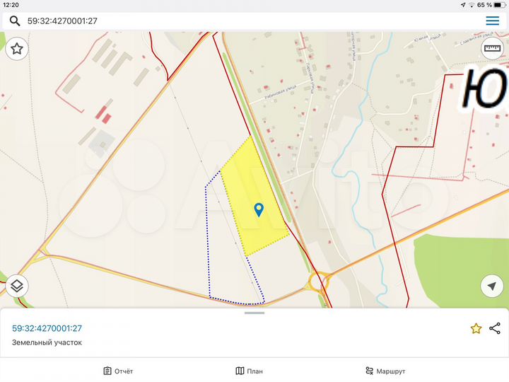 Участок 5,9 га (ИЖС)