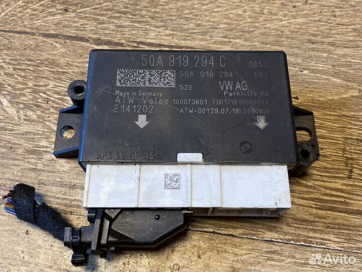 Skoda octavia а7 блок парктроников