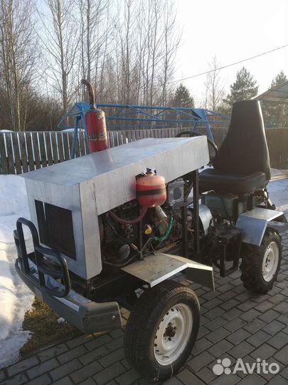 Минитрактор- самоделка