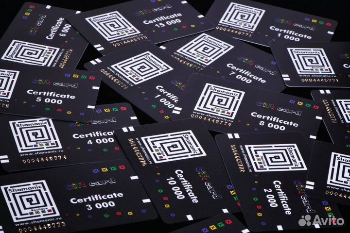 Подарочная карта 1 000 - 30 000