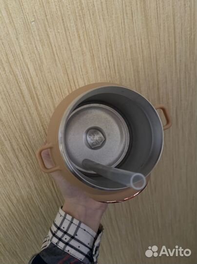 Термос детский с трубочкой