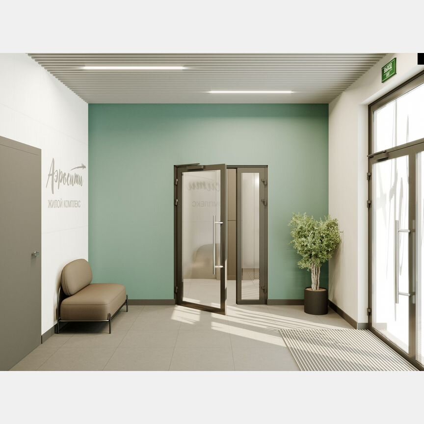 2-к. квартира, 59 м², 7/12 эт.