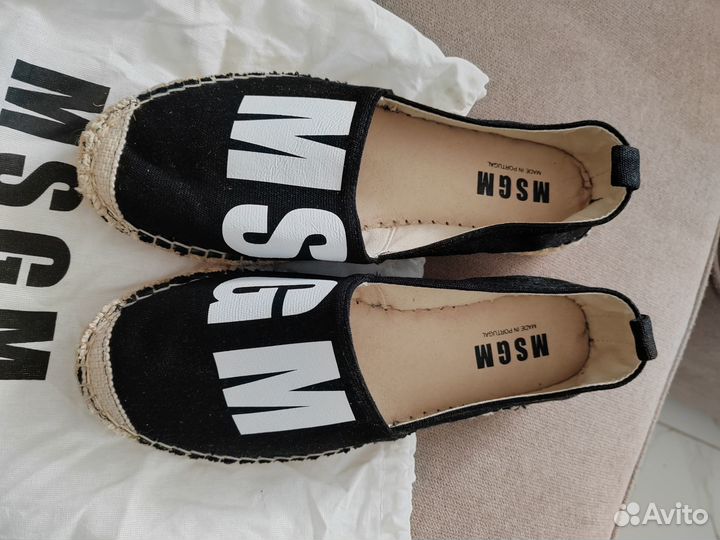 Эспадрильи женские msgm