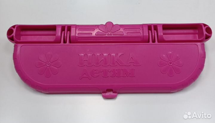 Пенал для детского столика розовый