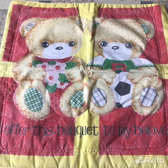 Декоративная детская наволочка