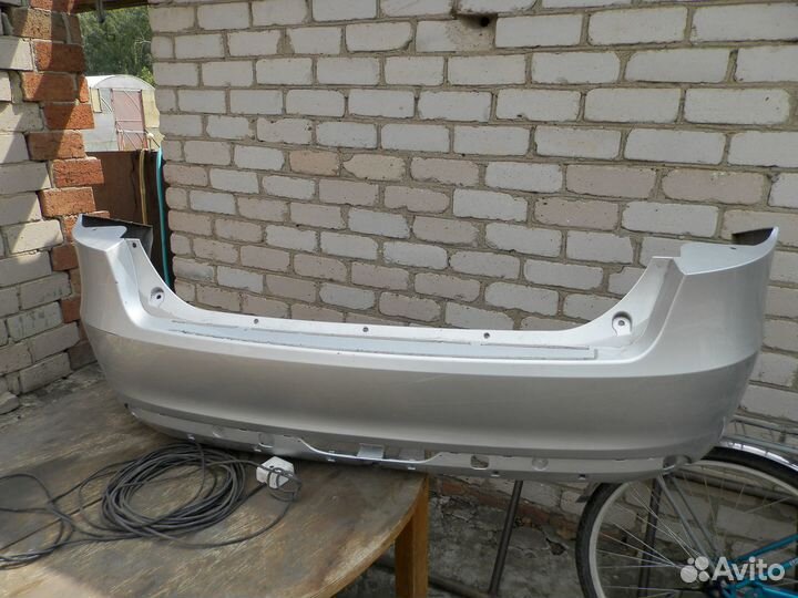 Задний бампер на LADA vesta