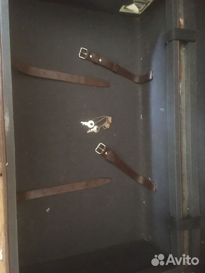 Кожаный чемодан СССР