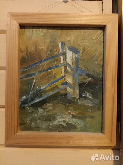 Этюд маслом