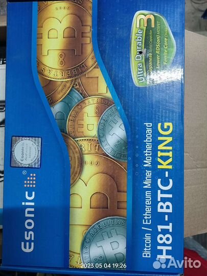 Материнская плата с процессором