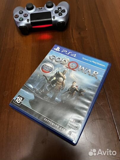 Detroit become human ps4 и God of War ps4 диски