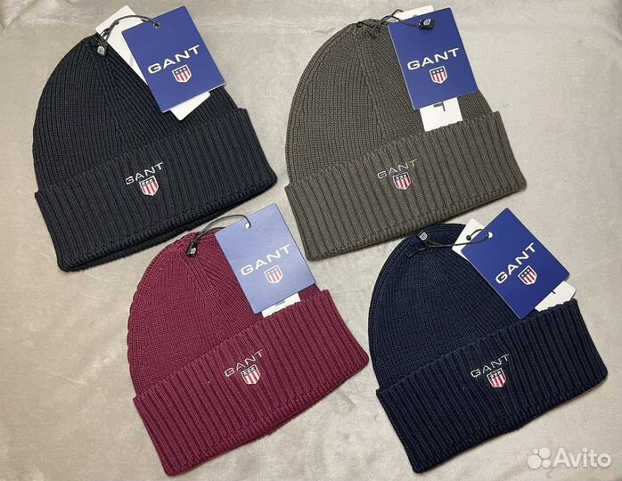 Шапка Gant / гант новая качество люкс