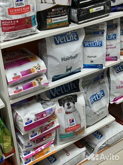 Корм для собак и кошек