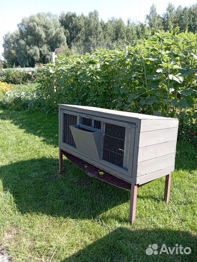 Клетки для кроликов.Крольчата. Кормушки