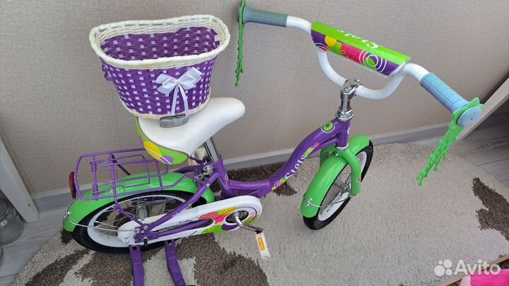 Детский велосипед 14 дюймов для девочки