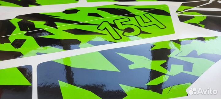 Наклейки для снегохода BRP ski doo 2012-2013