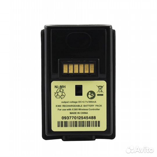 Xbox 360 Аккумулятор 4800 мАч и кабель для зарядки