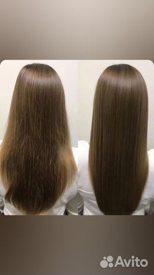 Кератиновое выпрямление волос на дому