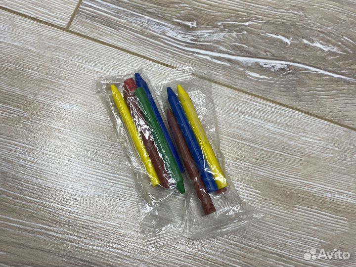 Восковые мелки 2 упаковки