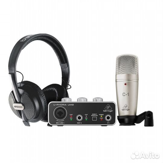 Домашняя студия behringer U-phoria studio